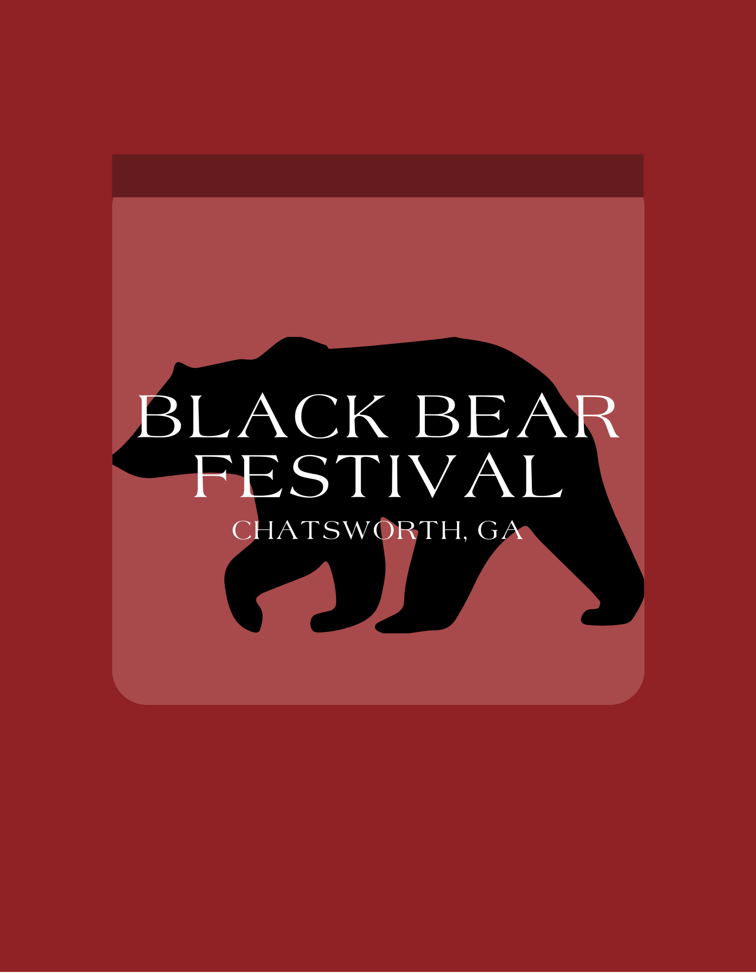 Black Bear Festival 2024 Chatsworth Ga Schedule Mavis Shirley